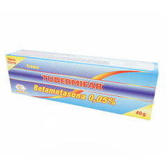 TUDERMIFAR TUBOX40G BETAMETASONA 0.05% CR TOP