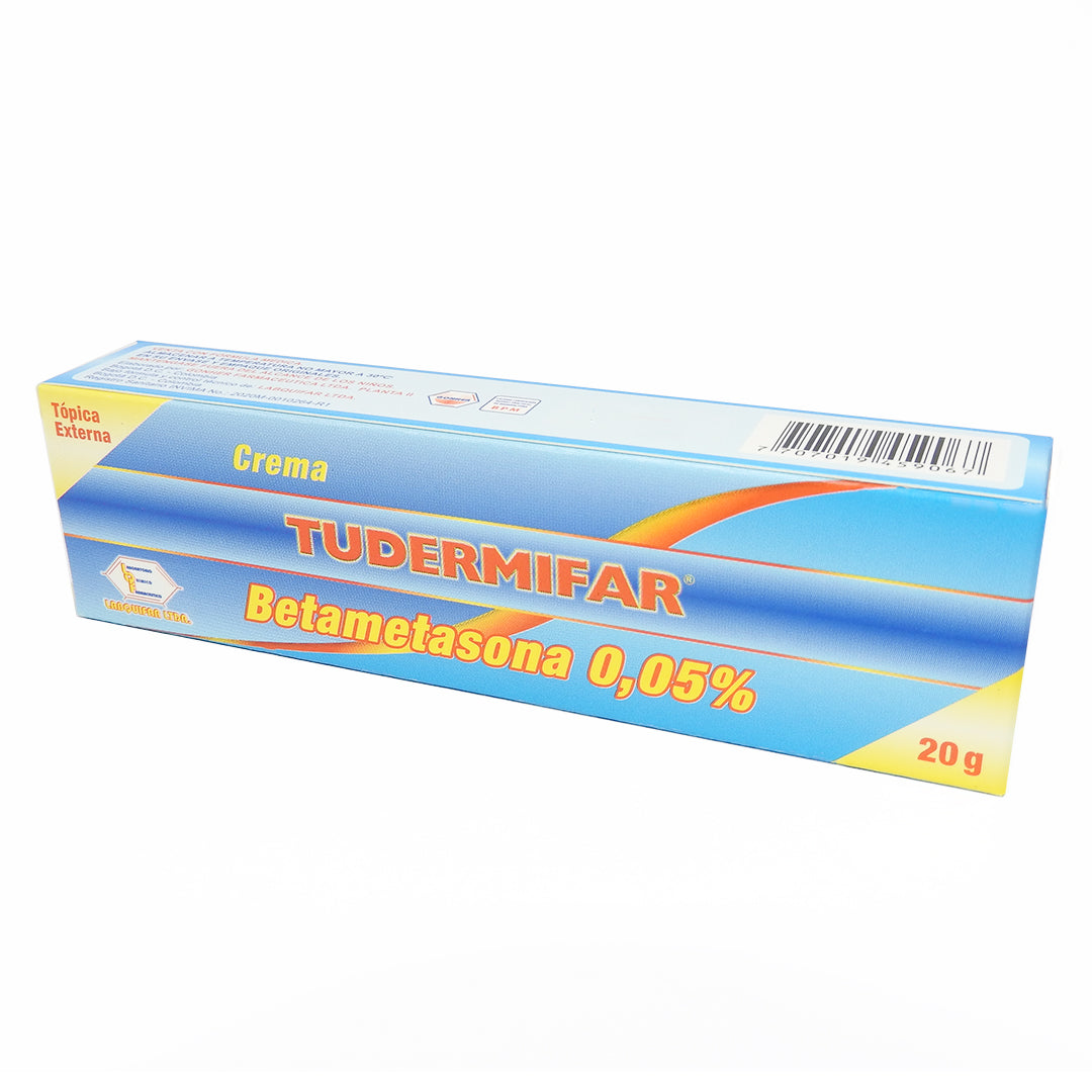 TUDERMIFAR TUBOX20G BETAMETASONA 0.05% 20G CR TOP