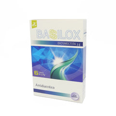 BASSILOX CAJA X 6 DIOSMECTITA 3GR SOBRES.