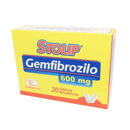 STOLIP CAJAX20 GEMFIBROZIL 600MG TAB