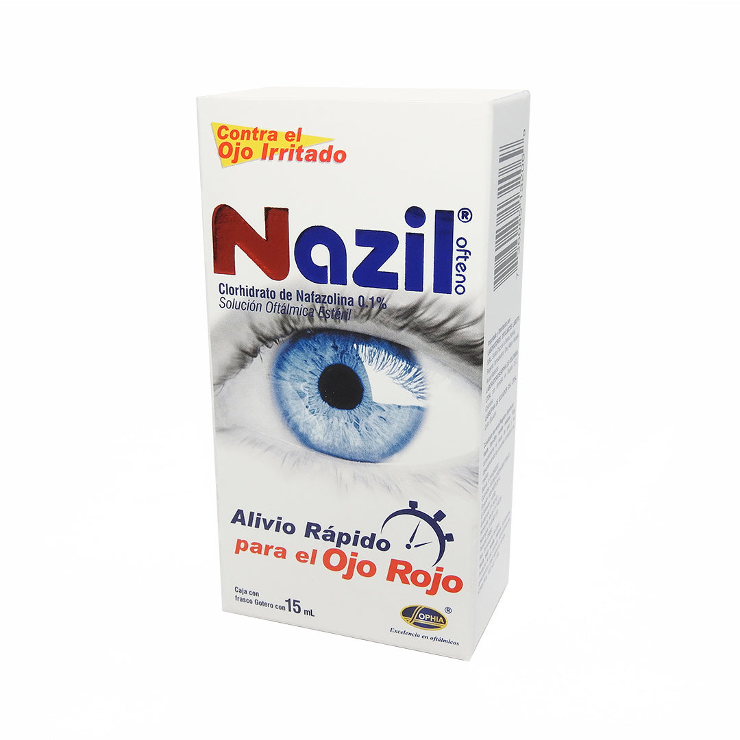 NAZIL FRASCO X 15 M NAFAZOLINA 0.5% SOL OFT.