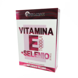 VITAMINA E 1000UI + SELENIO 35MG CAPSULAS CAJA X 30.