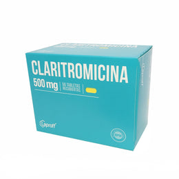 CLARITROMICINA 500MG CAJAX50.