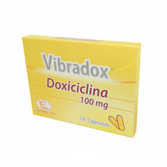 VIBRADOX CAJAX14 DOXICICLINA 100MG CAP