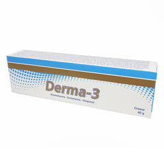 DERMA-3 TUBOX40G BETAMETASONA+GENTAMICINA+CLIOQUINOL CR TOP