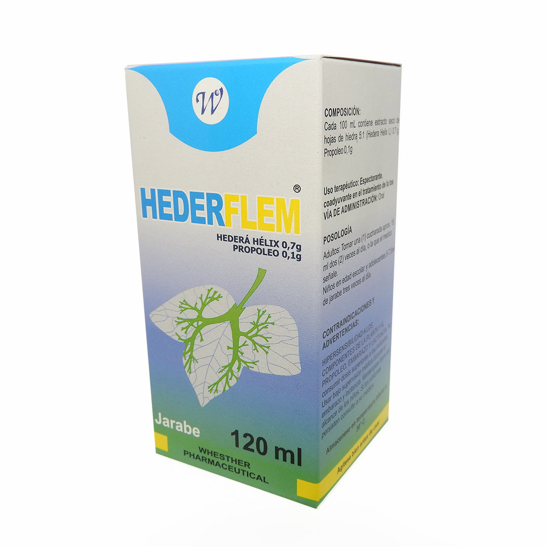 HEDERFLEM FCOX120 HEDERA HELIX+PROPOLEO 0.7G/100ML JBE