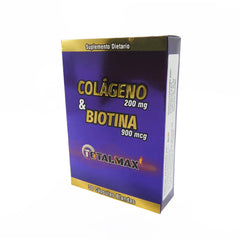 COLAGENO+BIOTINA 200MG/900MG CAP BLAND