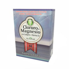 CLORURO DE MAGNESIO CAJAX60 CLORURO DE MAGNESIO + COLAGENO + VITAMINA D CAPS