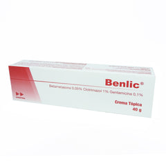 BENLIC TUBOX40GR BETAMET+CLOTRIMAZOL+GENTAMICIN CRTOP