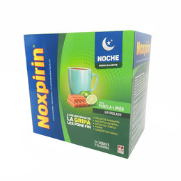 NOXPIRIN NOCHE CAJA X 24 SOBRES ACETAMINOFEN + FENILEFRINA + CLORFENIRAMINA GRANULADO