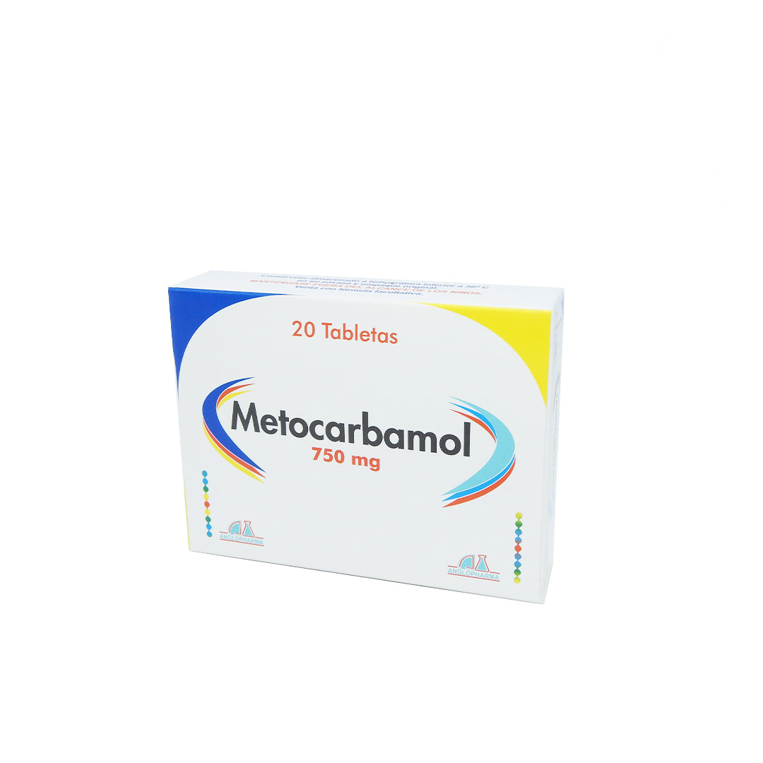 METOCARBAMOL 750MG TAB CAJAX20