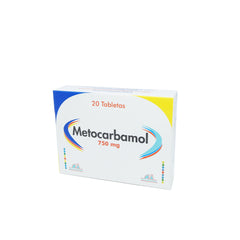 METOCARBAMOL 750MG TAB CAJAX20