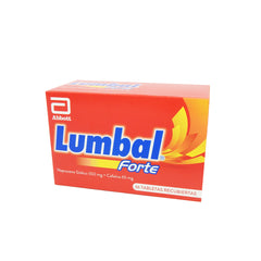 LUMBAL FORTE CAJAX36 NAPROXENO SODICO+CAFEINA 550MG+65MG TAB