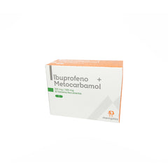 IBUPROFENO+METOCARBAMOL 200+500 MG TAB CAJAX30