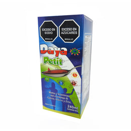 DAYA PETIT FCO X240ML MULTIVITAMINICO SABOR CARAMELO JBE