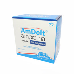 AMDELT CAJA X100 AMPICILINA 500MG CAP