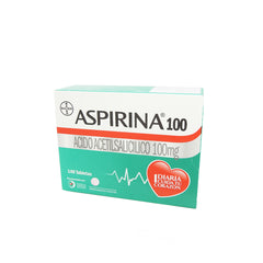ASPIRINA CAJA X140 ACETILSALICILICO 100MG TAB