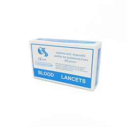 LANCETAS DESECHABLES DE ALUMINIO CAJAX200