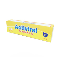 ACTIVIRAL TUBOX15G ACICLOVIR 5% UNG TOP