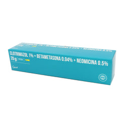 BETAMET+CLOTRIMAZOL+NEOMICINA CR TOP TUBOX20G