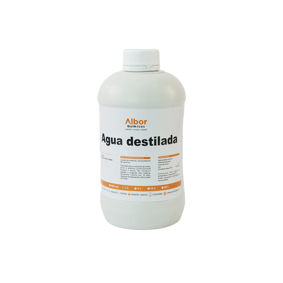 AGUA DESTILADA ESTERIL FCOX1000ML