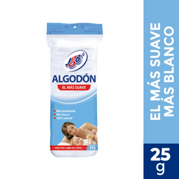 ALGODON ZIG ZAG BOLSAX25GRS