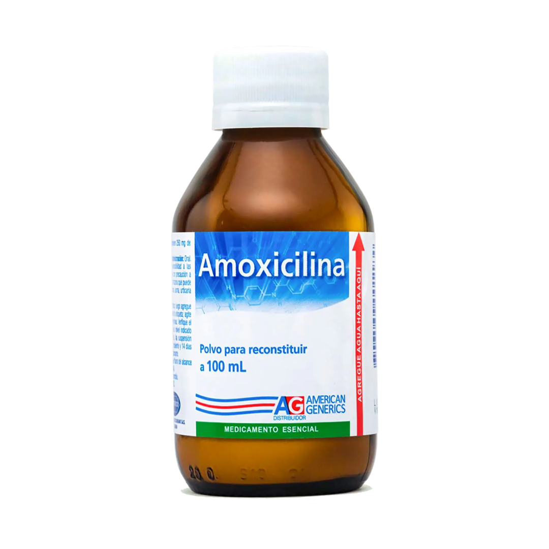 AMOXICILINA 250MG/5ML SUSP ORAL FCOX100ML