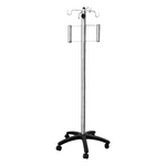 ATRIL PARA BOMBA DE INFUSION EN ACERO INOXIDABLE UNIDAD