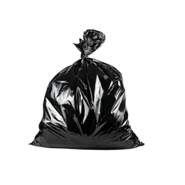 BOLSA POLIETILENO ALTA DENSIDAD SIN TROQUELADO COLOR NEGRO 45X60CM (18X24
