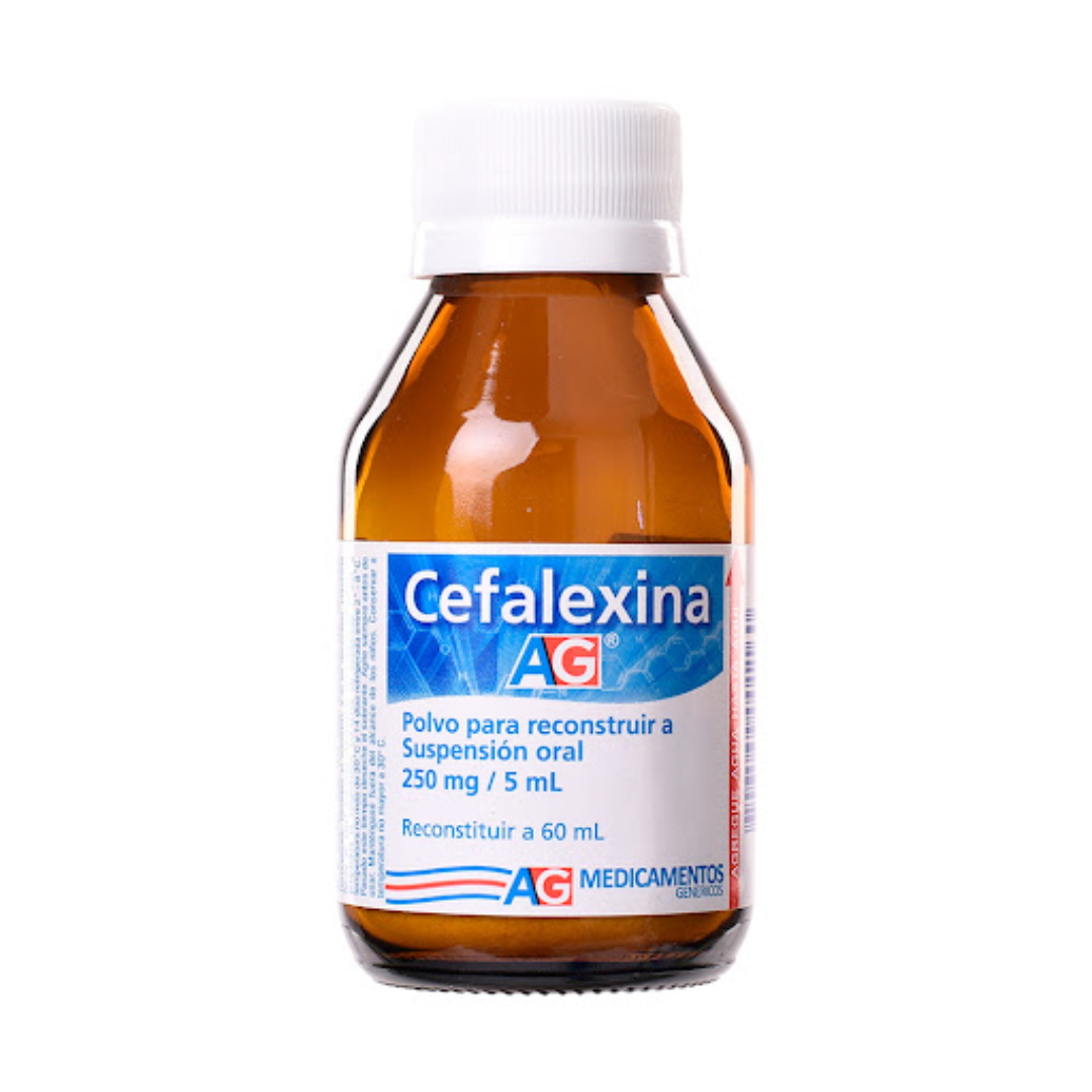 CEFALEXINA 250MG/5ML SUSP ORAL FCOX60ML