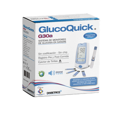 GLUCOMETRO GLUCOQUICK G30A EQUIPO