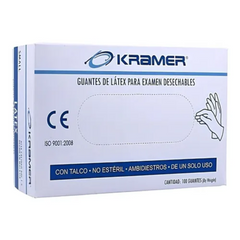 GUANTE DESECHABLE (EXAMEN) TALLA M CAJAX100