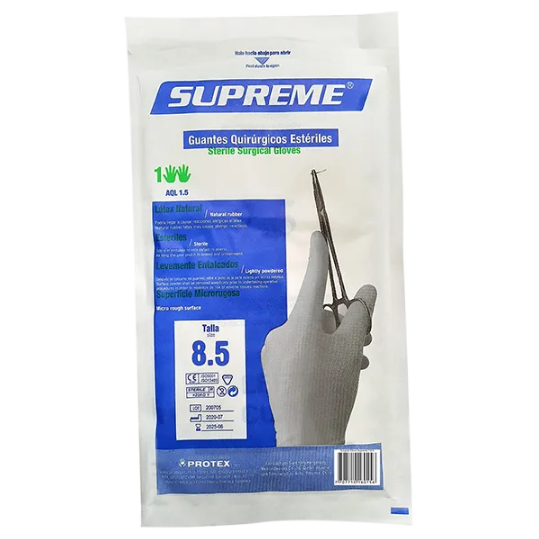 GUANTE ESTERIL PARA CIRUGIA TALLA 8.5 PAR