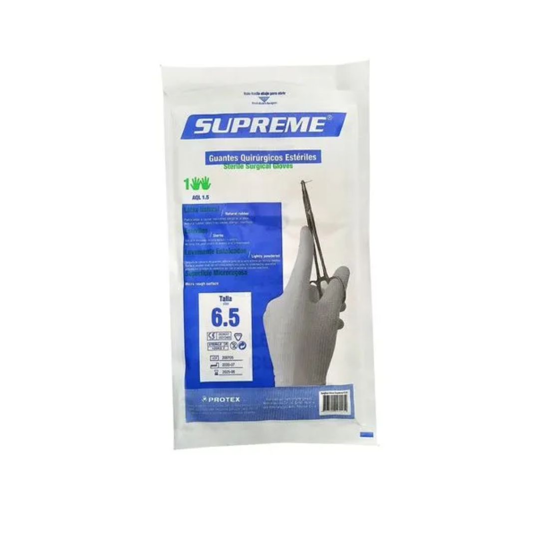 GUANTE ESTERIL PARA CIRUGIA # 6.5