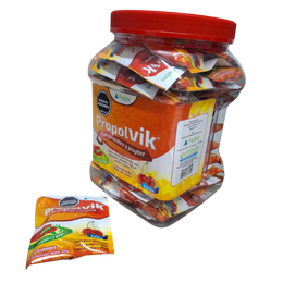 PROPOLVIK CON PROPOLEO Y JENGIBRE BOMBONERAX40 SOBRX5TAB PROPOLEO+JENGIBRE CEREZA TAB MAST