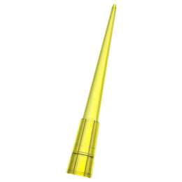PUNTAS PLASTICAS AMARILLAS DESECHABLES PARA PIPETA AUTOMATICA MONOCANAL DE VOLUMEN VARIABLE O FIJO DE 5-100 (200) UL REF.03.013.0103 BOLSAX100