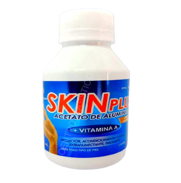 SKIN PLUS ACETATO DE ALUMINIO+VITAMINA A LOCION FCOX120ML