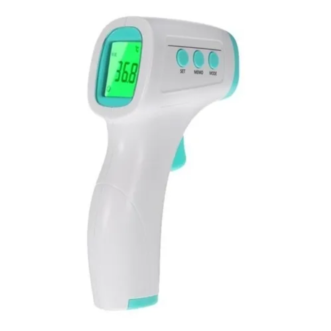 TERMOMETRO DIGITAL INFRAROJO PARA TEMPERATURA CORPORAL PANTALLA UNIDAD