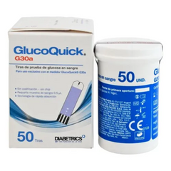 TIRA REACTIVA GLUCOSA GLUCOQUICK G30A FCOX50