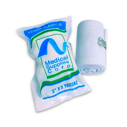 VENDA ELASTICA 3X5 YARDAS BLANCA