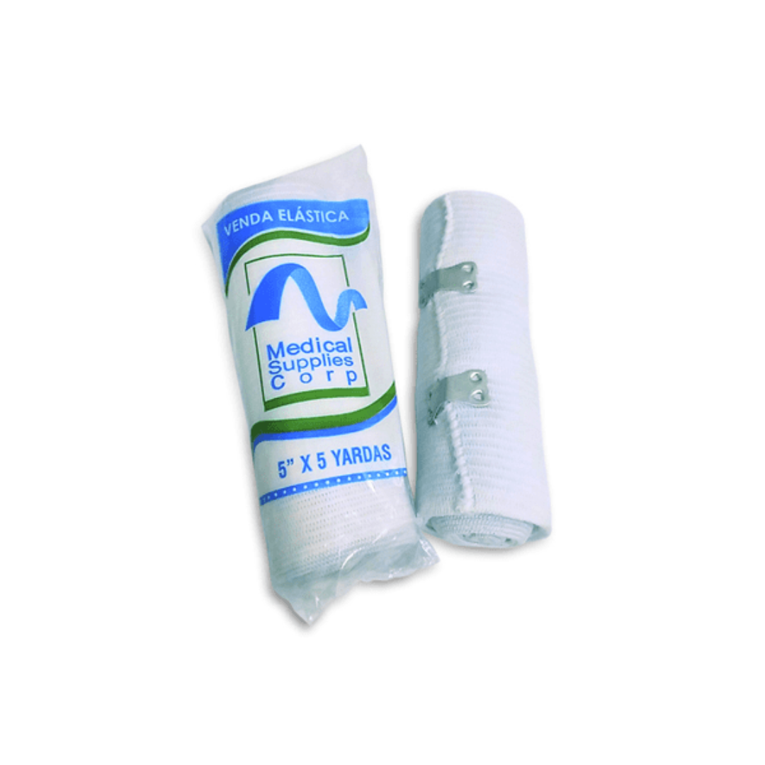VENDA ELASTICA 5X5 YARDAS BLANCA